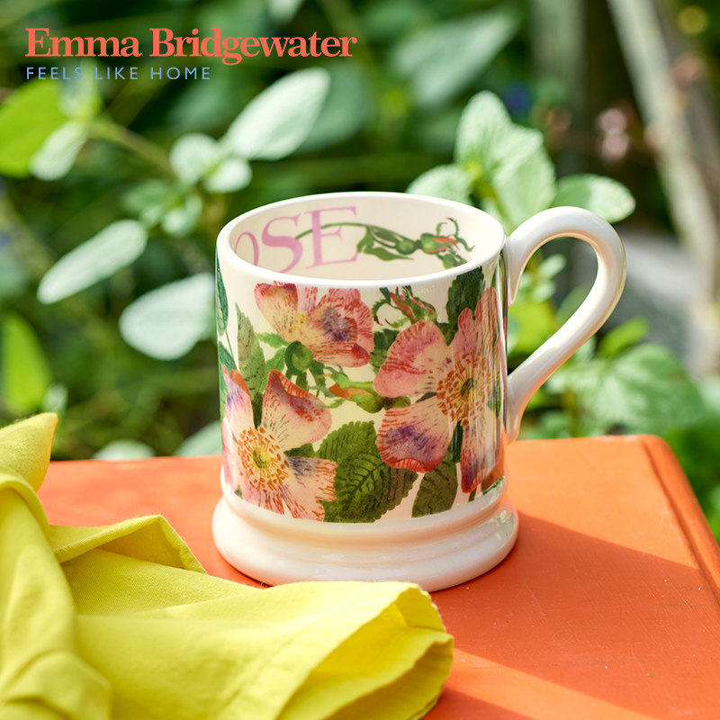 Emma Bridgewater陶瓷水杯家用咖啡杯中号马克杯emmabrigewater