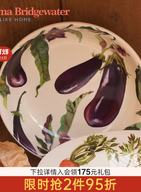 emmabridgewater中号意面碗吃面碗陶瓷碗釉下彩汤碗送人礼物家用