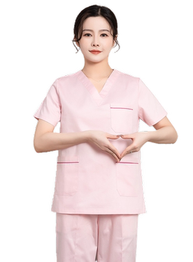 吉祥韵洗手衣套装男女纯棉刷手服
