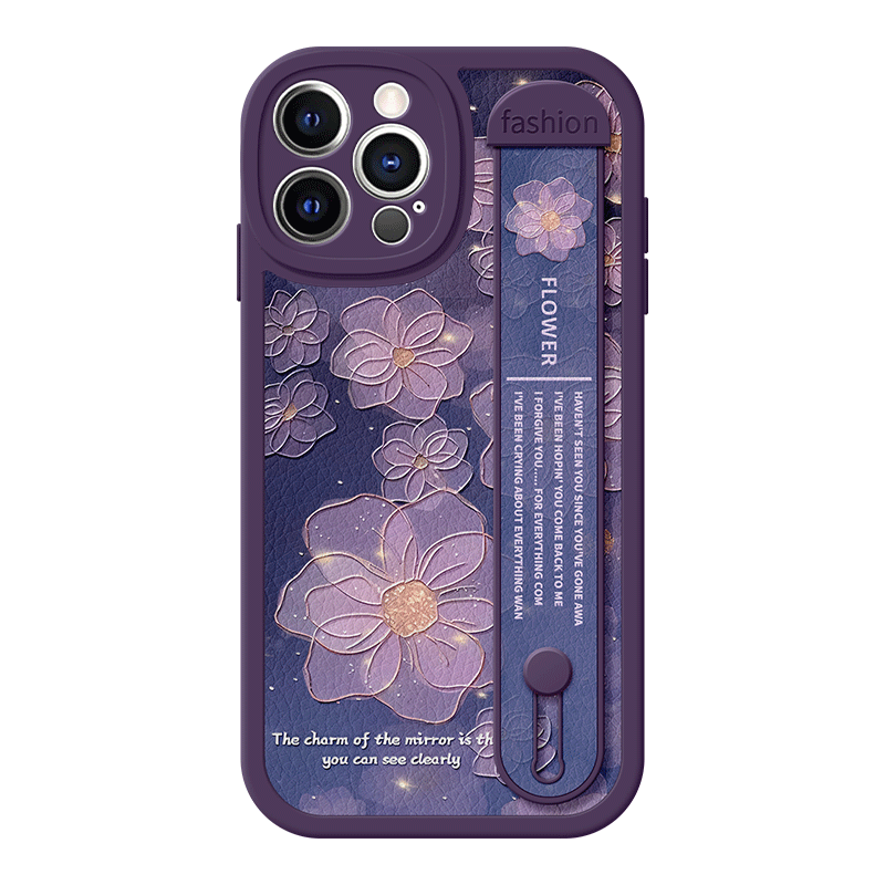 适用于红米Note17手机壳K80至尊版K100Pro紫色K90山茶花Note15腕带K70冠军K60支架K50电竞14