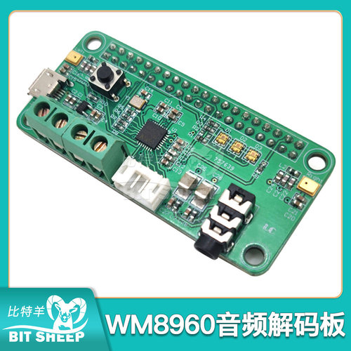 WM8960音频解码功放板模块