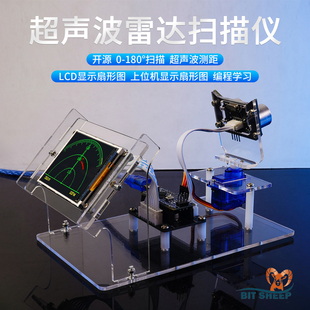 开源超声波雷达扫描仪套件NANO V3.0开发板核心板DIY散件HU-091A