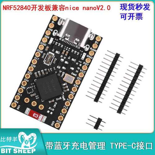 NRF52840开发板TYPE-C接口兼容