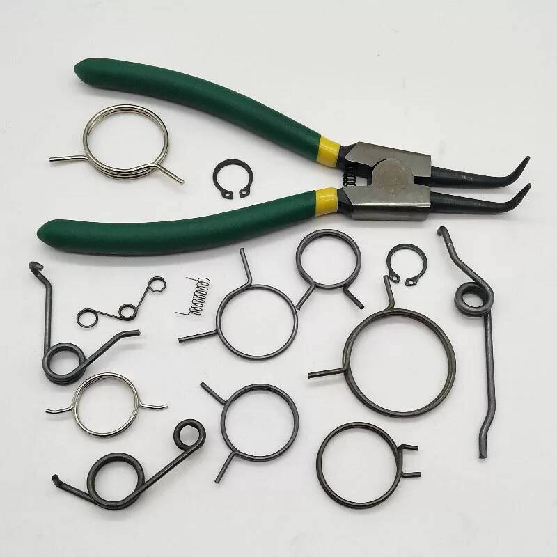 门锁弹簧回位门上卫生间防盗把手执拉门内锁芯双快扭簧圆配件强力