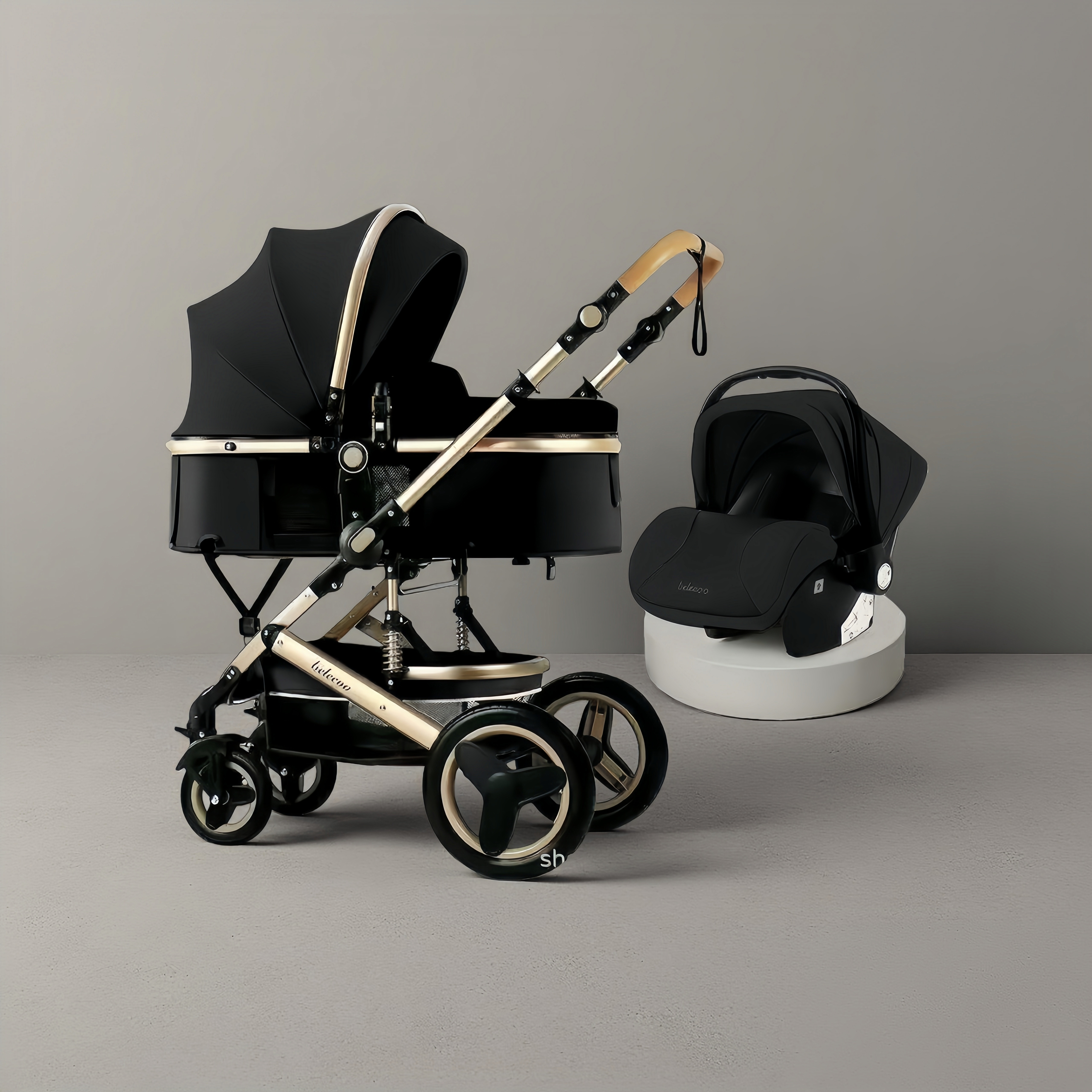 萍乡婴儿推车高景观可坐可躺避震