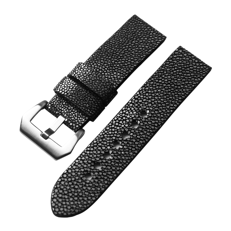 手工珍珠鱼皮表带202224MM