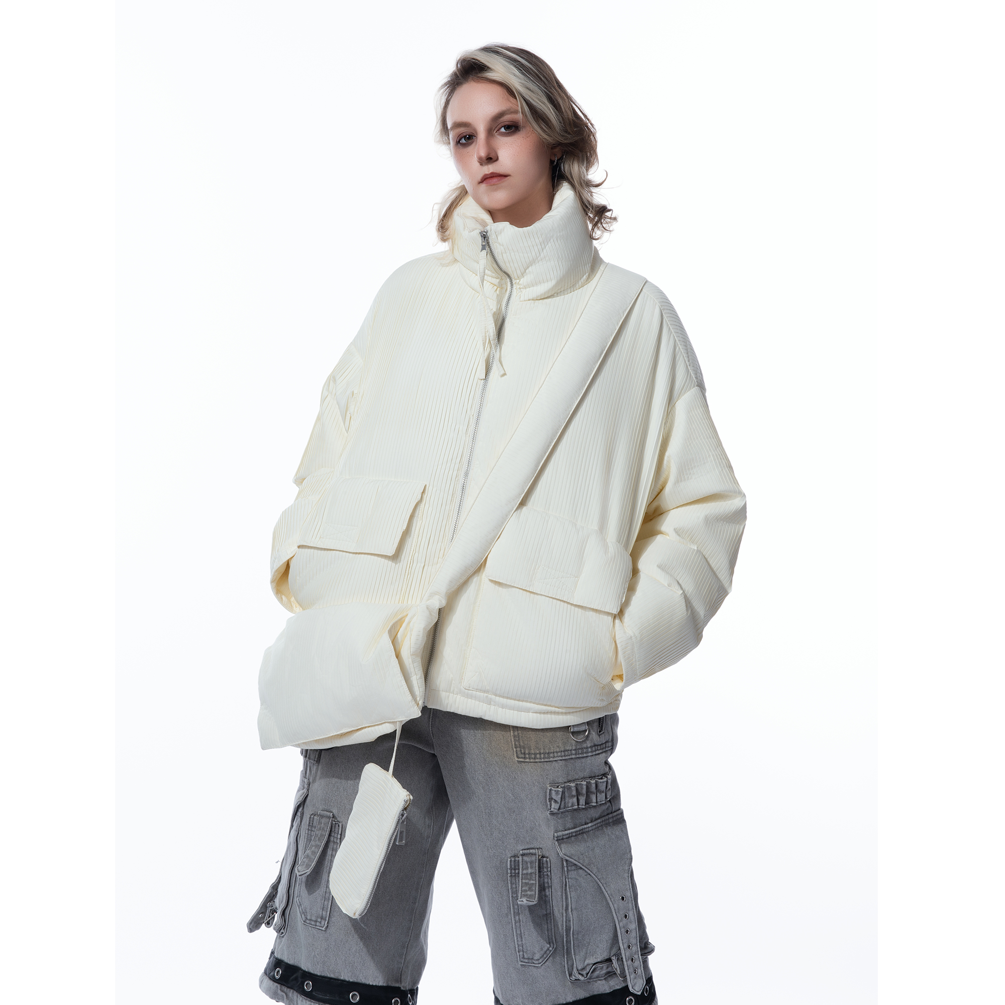 MOGONGSHE原创设计白鹅绒羽绒服