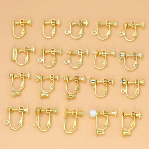 18k金耳夹转换器无耳洞