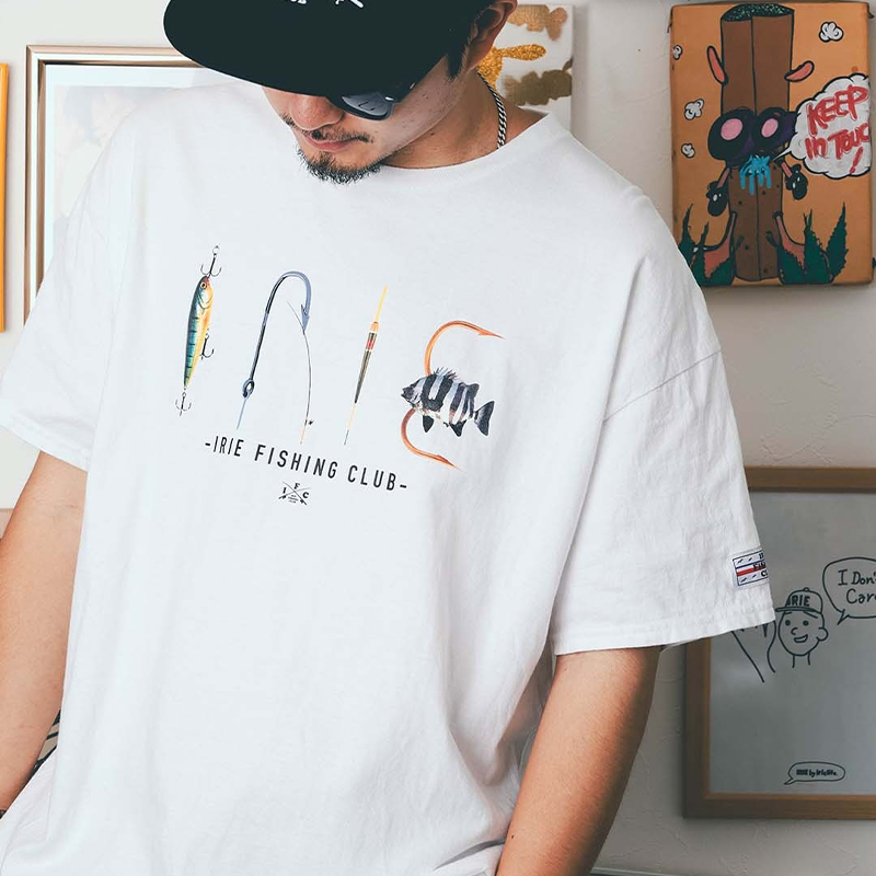 日本进口IFC IRIE HOOK TEE户外路亚潮流服饰短袖衣服IFRP-001
