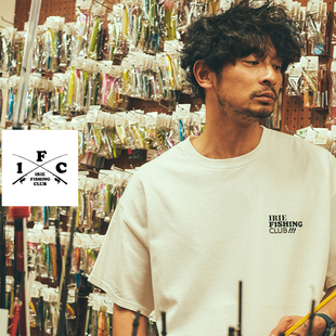 日本进口IFC FISHING IS MY DRUGTEE户外路亚山系短袖T恤IFRP-002