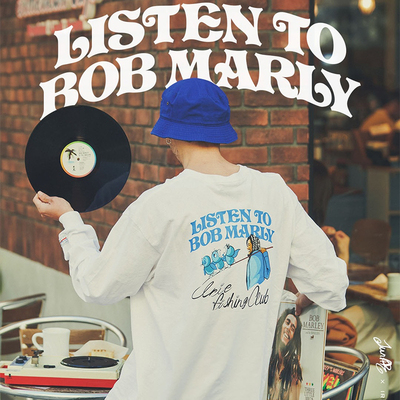 日本进口品牌IFC LISTEN TOBOBMARLEY路亚潮流长袖衣服IFSS24-011