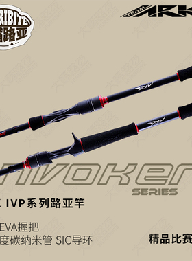 美国ARK美系独节两节INVOKER职业精品比赛路亚竿鲈钓杆黑鱼软虫竿