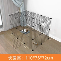 Железная сетка двухслойная, 20 шт., с дверцей + версия с крышкой, черная