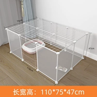 Прозрачный набор из 10 предметов, 47 см, с дверцей и крышкой.