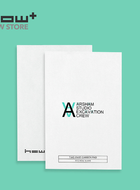 HOWstore 昊美术馆Daniel Arsham未来考古艺术创意复写本子文具