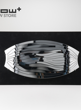 HOWstore 张周捷数字果盘大号不锈钢艺术摆件礼物收藏