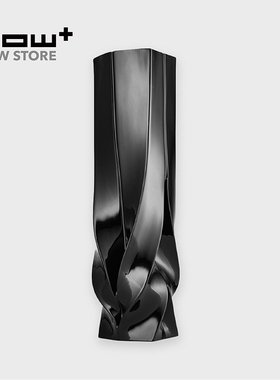 HOWstore ZAHA HADID DESIGN 扎哈哈迪德编织系列骨瓷花瓶设计感