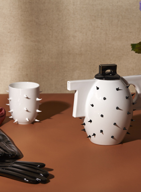 HOWstore Antibiotico Design仙人掌陶瓷DUDU茶壶礼物ins北欧