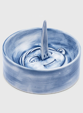 HOWstore 易燃YEENJOY STUDIO景德镇陶瓷神偷奶爸格鲁烟灰缸潮流