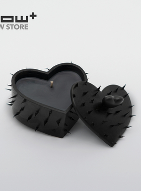 HOWstore Antibiotico Design Black Heart香氛蜡烛烛台礼物北欧