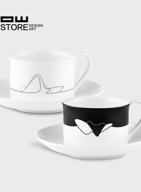 HOWstore ZAHA HADID DESIGN 扎哈·哈迪德图标系列茶杯组合