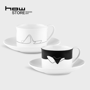 HOWstore ZAHA HADID DESIGN扎哈·哈迪德图标系列茶杯组合