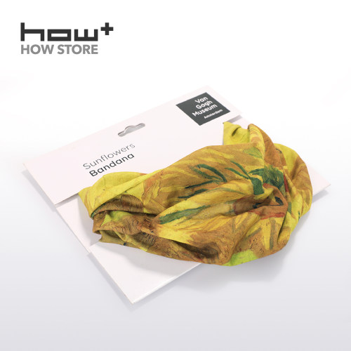 howstore梵高博物馆艺术头巾两用