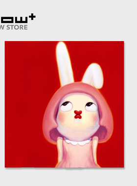 HOWstore 艺术家张戈签名限量版画肖像系列可爱装饰画收藏礼物