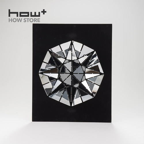 HOWstore 张周捷数字果盘中号小号不锈钢艺术摆件礼物收藏