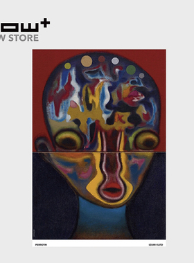 HOWstore 加藤泉实木框艺术海报胶版印刷蒙肯艺术纸 UNTITLED1