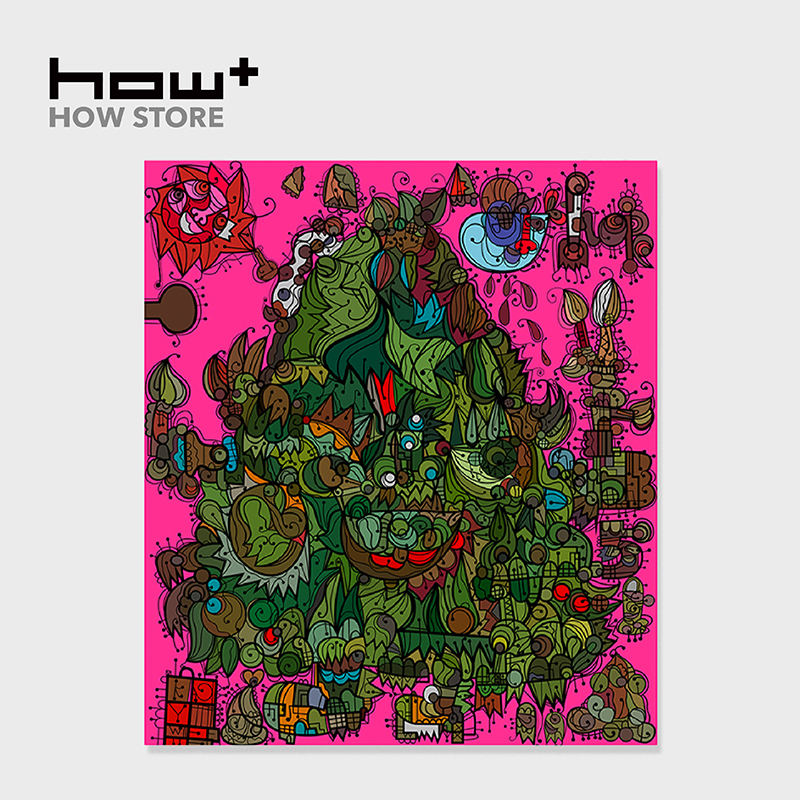 HOWstore 张长江签名限量版画潮流艺术挂画已装裱