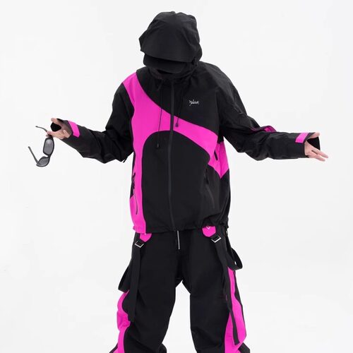 3L全压胶滑雪服WELEM防水透气