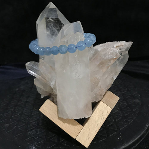 天然水晶消磁石手链消磁工具