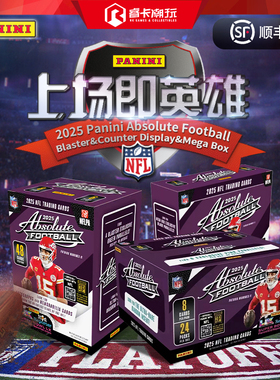 25Panini Absolute Football NPP手雷&Mega&CounterDisplay收藏卡
