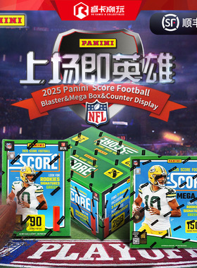 25 Panini Score Football NPP 系列 橄榄球 收藏盒