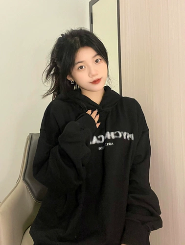 Tide, толстовка, куртка, европейский стиль, оверсайз, в американском стиле