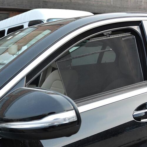 定制汽车窗帘遮阳帘奥迪Q3Q5Q7BA4A6Q8自动伸缩窗帘卷帘升降纱窗