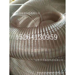 PU食品级钢丝软k管 输送饮料食品专用无毒无异味聚氨酯透明软管