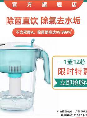 德国直饮超滤滤水壶4.2L净水器