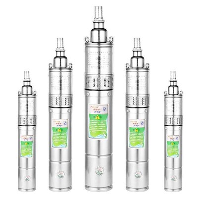 浪扬家用深井泵不锈钢螺杆泵高杨程单相220LV井水深水井抽水潜水