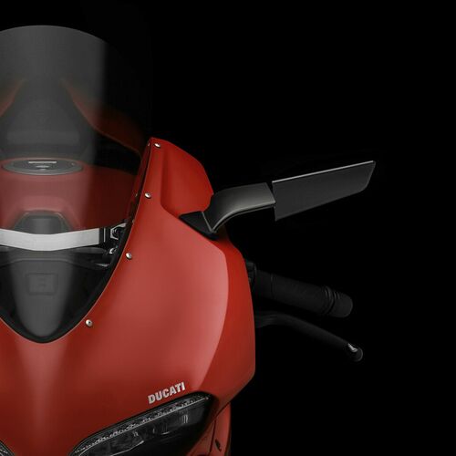 适用于杜卡迪 Panigaple 959/1299 改装定风翼后视镜反光镜 倒车