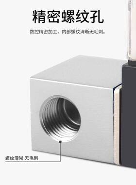 电磁阀2V025-08二位二通控制阀换向阀DC24V/AC220V常闭式