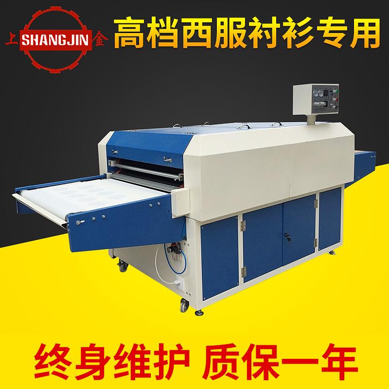 【高配】双棍双压粘合机布料压光机西装衬衫fusingmachine复合机图片