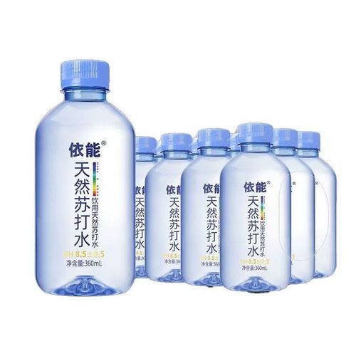 依能天然苏打水 360ml*12瓶-N