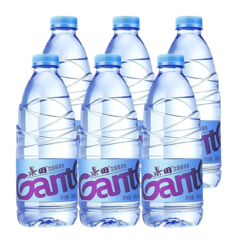 景田纯净水560ml*24瓶点滴纯净品质好水会议商用家庭健康shm
