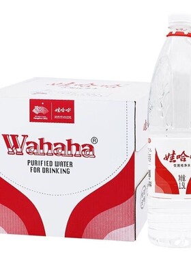 娃哈哈纯净水1.5L*12瓶大瓶装家庭聚会分享装-N