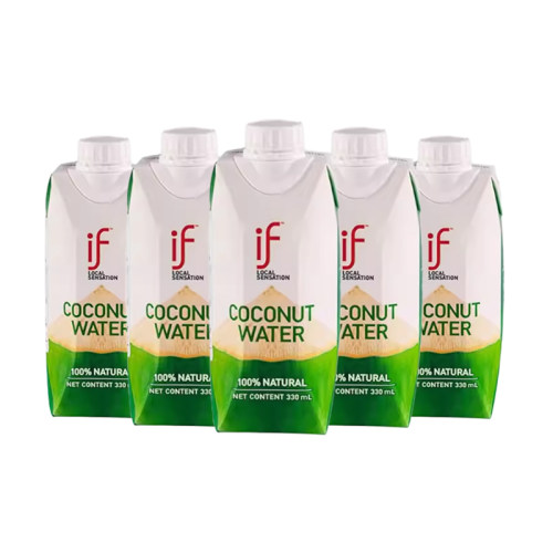 IF椰子水330ml*5瓶椰青水果汁饮料