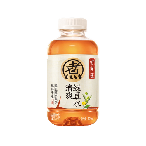 元气森林好自在水500ml*3瓶清爽绿豆水红豆薏米水植物饮料shm
