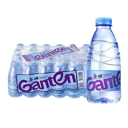 景田饮用纯净水360ml*24瓶会议接待日常用水shm