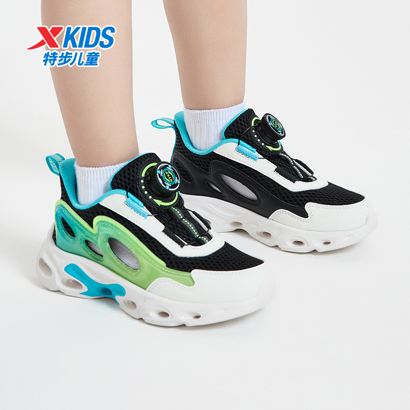 特步男童鞋夏季凉鞋小童框子鞋